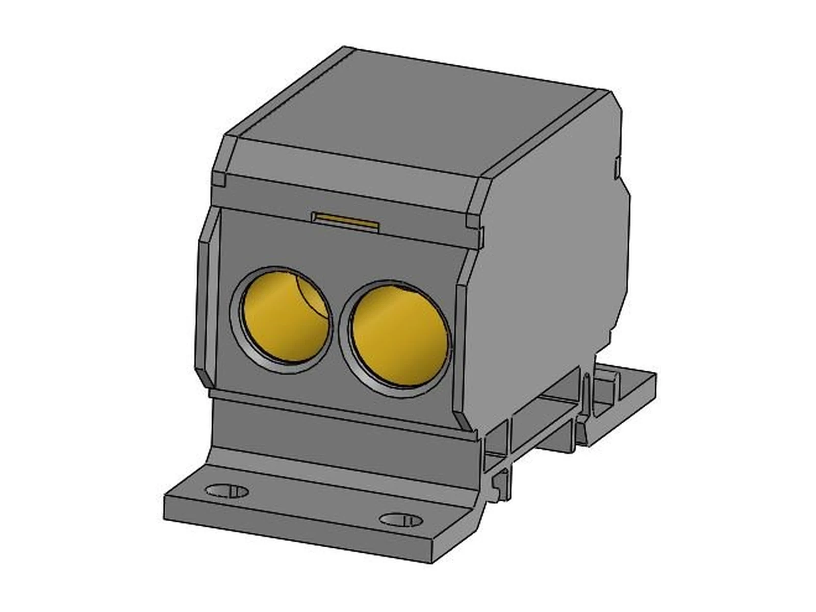 DB-12 AL/CU – Blok rozdzielczy AL/CU 120 mm², 269 A
