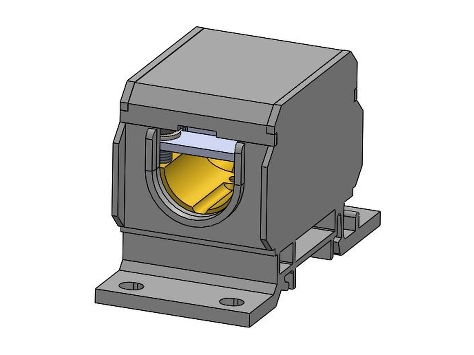DB-13 AL/CU – Blok rozdzielczy AL/CU 150 mm², 309 A