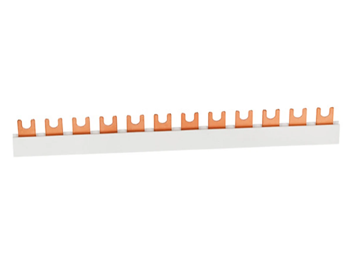IZ10/1F/1500V – Szyna widełkowa 1-fazowa 1500 V, 10 mm²