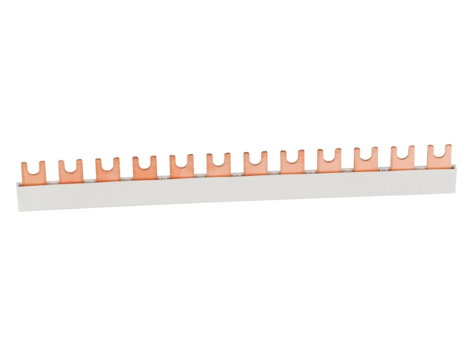 IZ10/1F/C – Szyna widełkowa zamknięta, 10 mm², 63 A