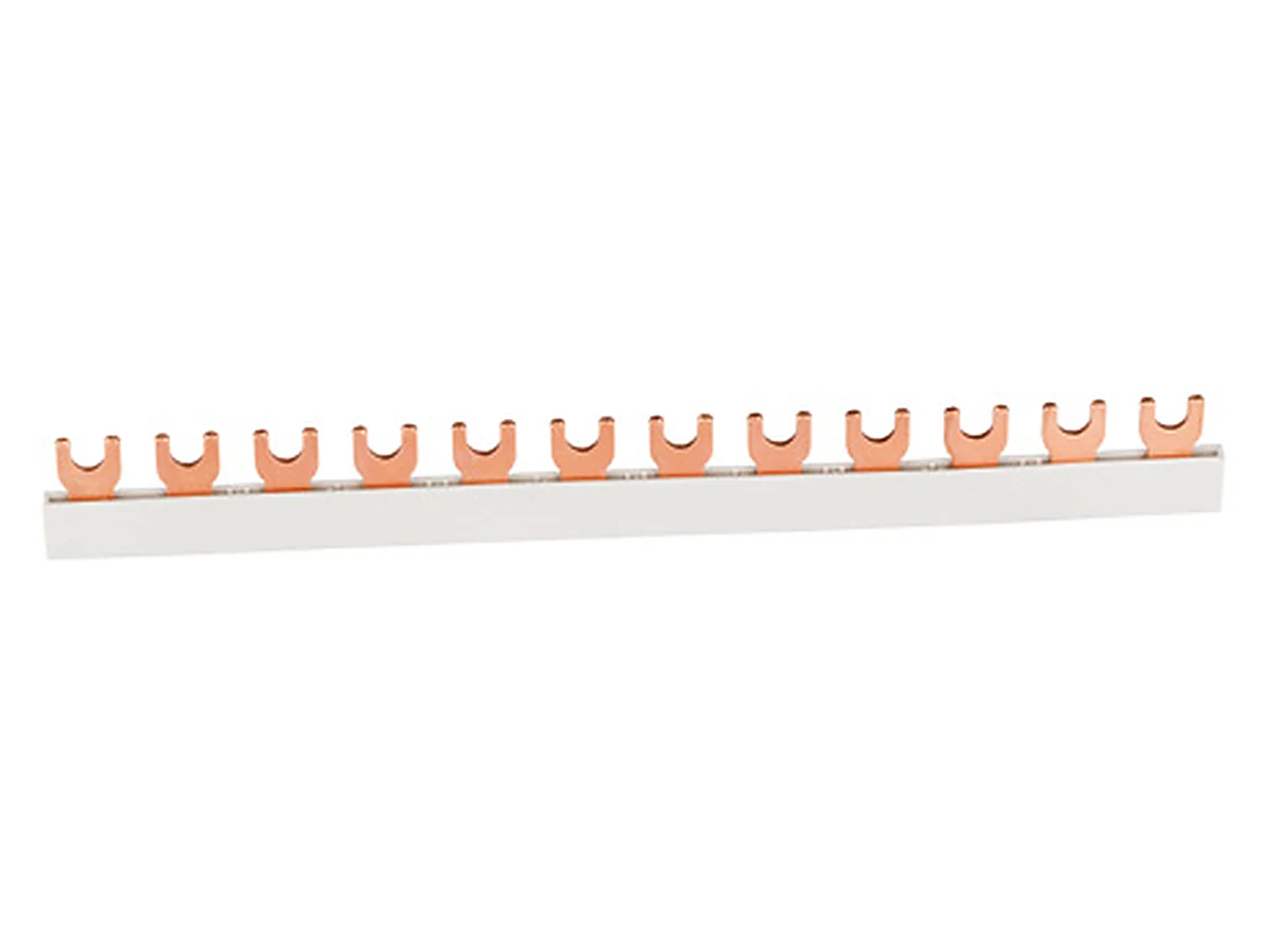 IZ12/1F/C – Szyna widełkowa zamknięta, 12 mm², 80 A