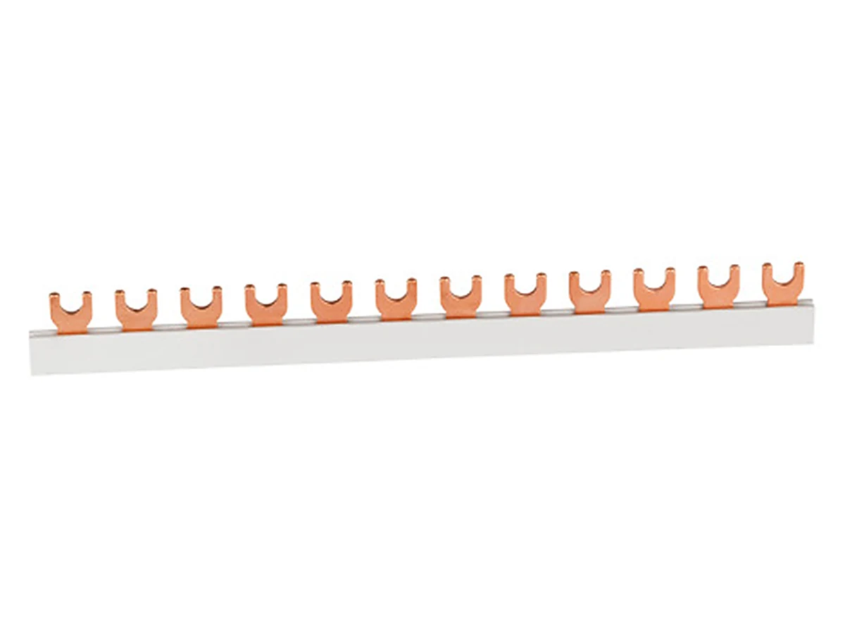 IZ12/1F – Szyna widełkowa 1-fazowa, 12 mm², 80 A