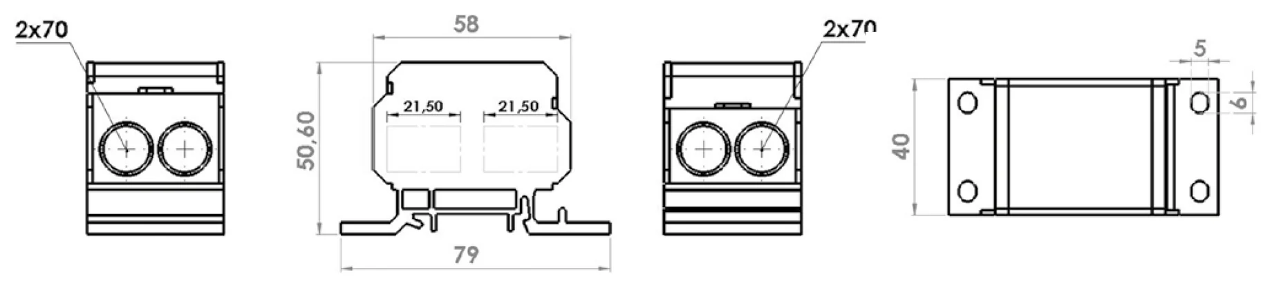 DB-4 - rysunek techniczny