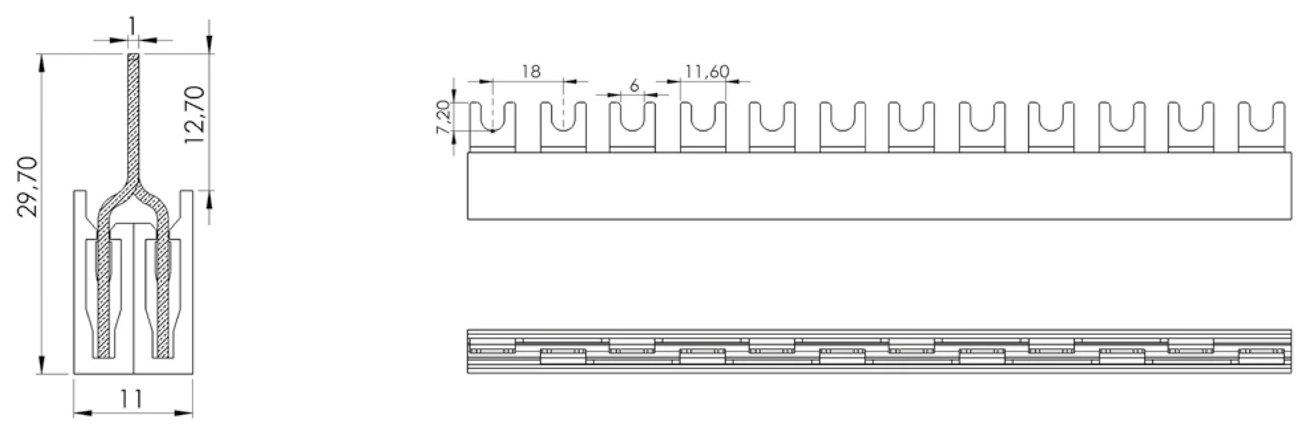 IZ10/2F/D - rysunek techniczny