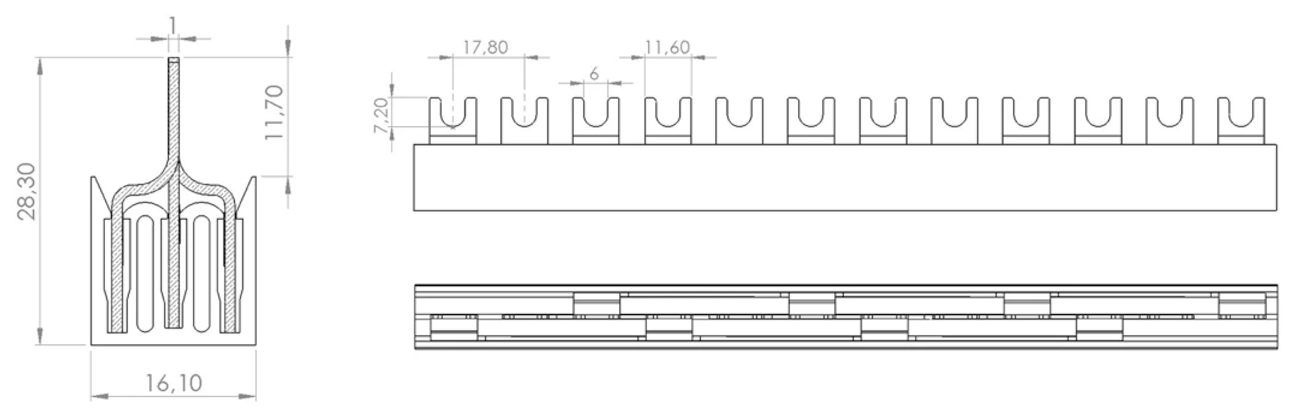 IZ10/3F - rysunek techniczny
